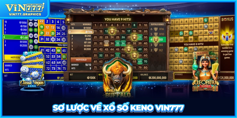 Sơ lược về xổ số Keno VIN777